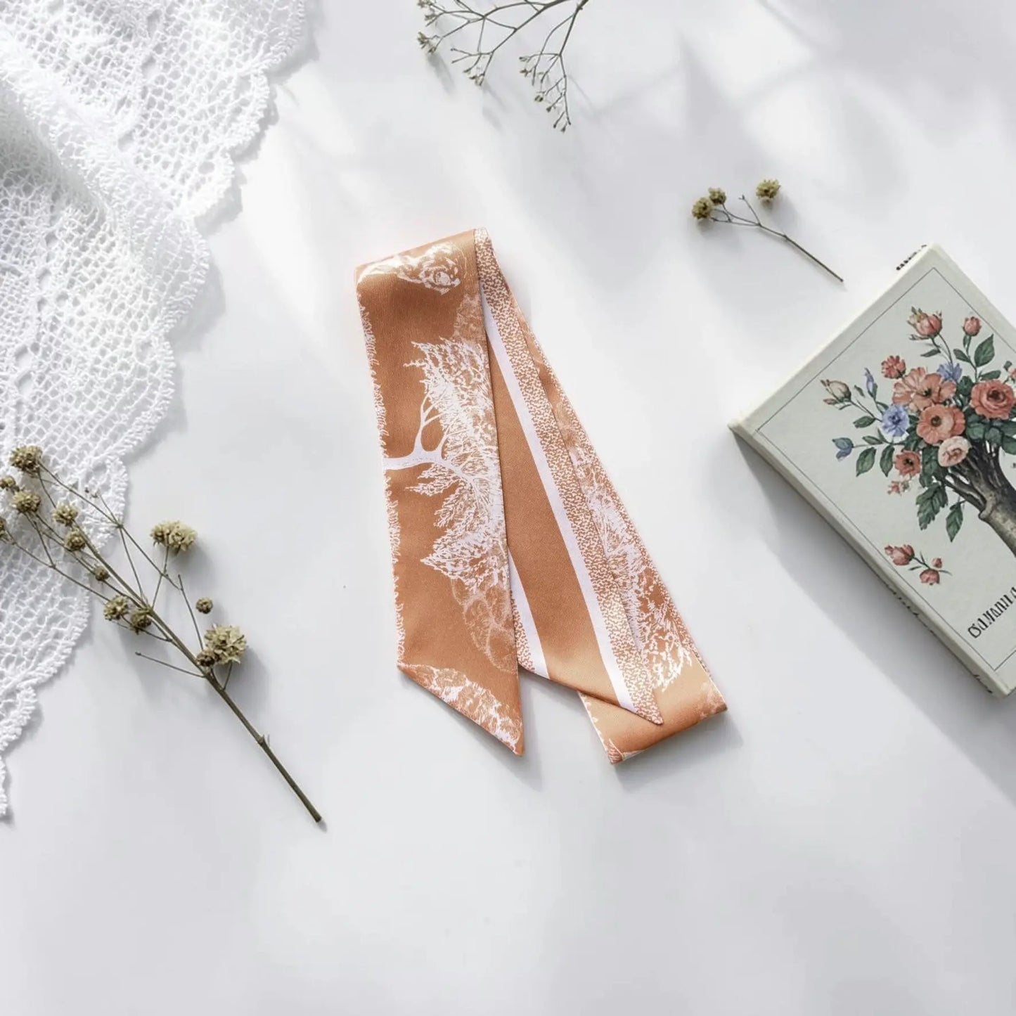 Enchanted Forest Skinny Scarf