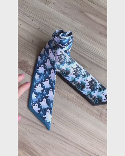 Ghost Skinny Scarf