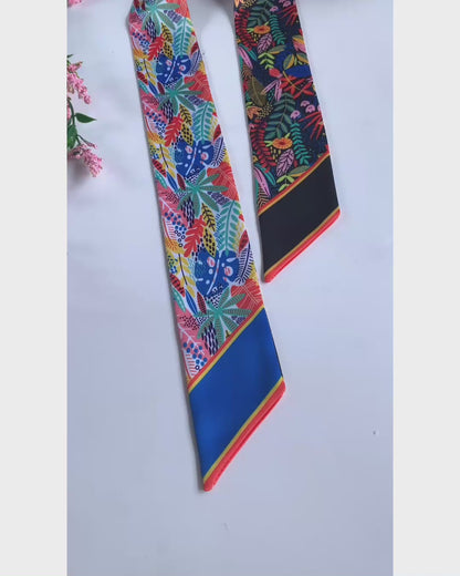 Luna Forest Skinny Scarf