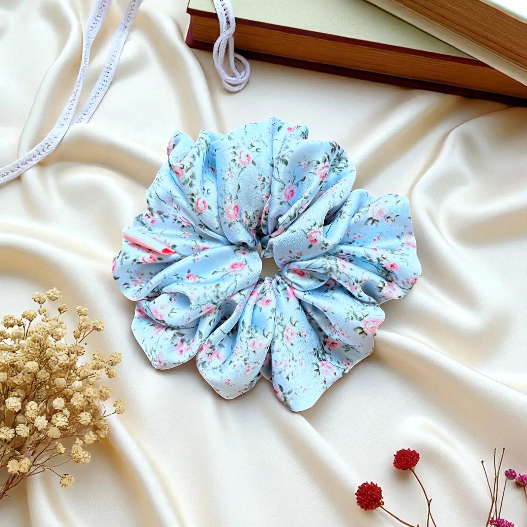 Floral Scrunchie